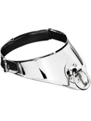 Metal Hard Collar Restricción Con Anilla & Candado 12.5 cm - Comprar Collar BDSM Metal Hard - Collares BDSM (1)