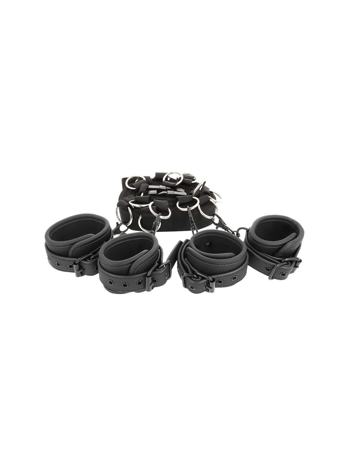 Fetish Submissive Set Ataduras Cama Luxury - Comprar Restricción cama Fetish Submissive - Restricciones bondage (1)