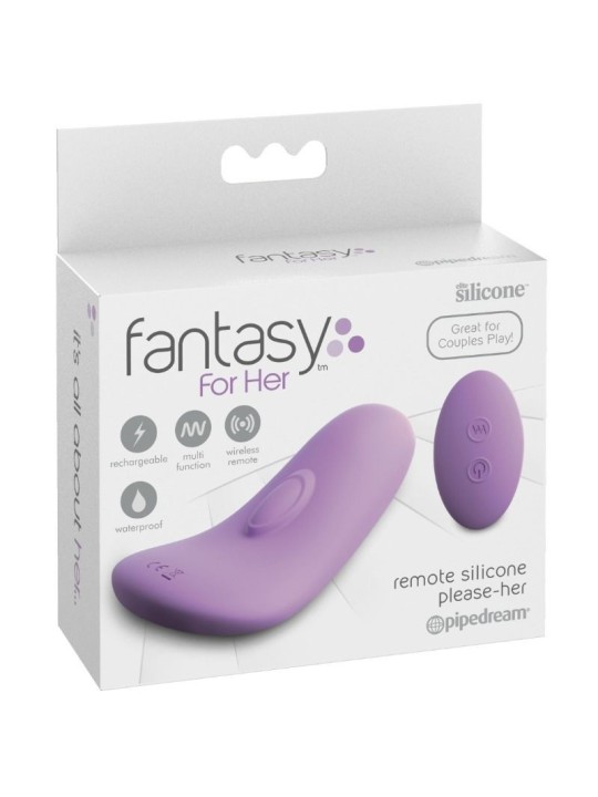 Fantasy For Her Masajeador Silicona Por Control Remoto - Comprar Tanga vibrador Fantasy For Her - Tangas vibradores (4)