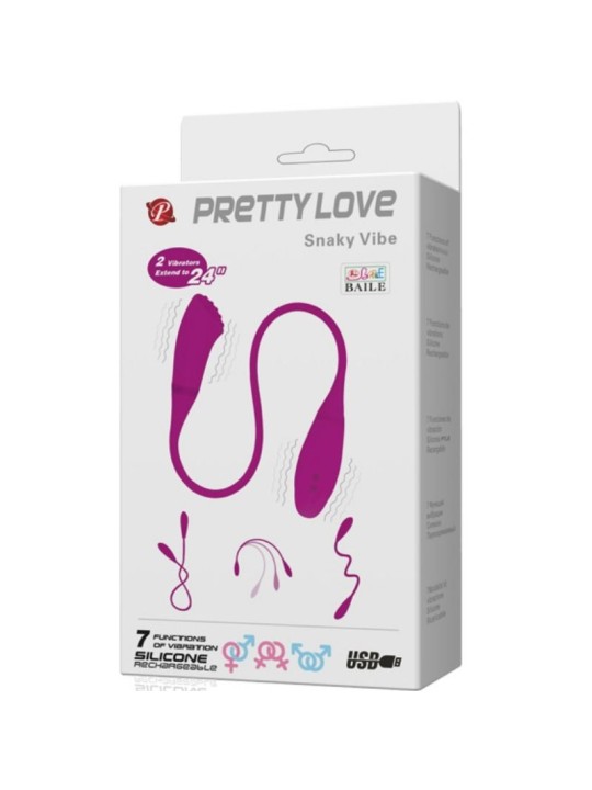 Pretty Love Smart Snaky Vibe Vibrador 2 Motores - Comprar Conejito vibrador Pretty Love - Conejito rampante (4)