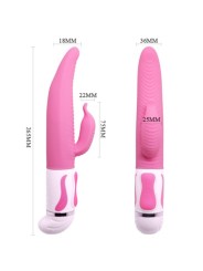 Pretty Love Flirt Antoine Vibrador Rotación - Comprar Conejito rotador Pretty Love - Conejito rampante (3)