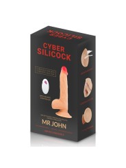 Cyber Silicock Realístico Control Remoto Mr John - Comprar Vibrador realista Cyber Silicock - Vibradores realísticos (4)