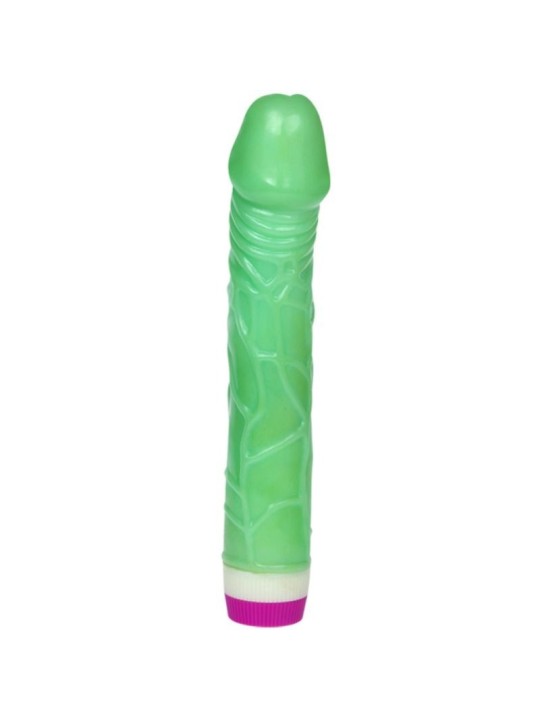 Waves Of Pleasure Vibrador Verde 23 cm - Comprar Vibrador realista Baile - Vibradores realísticos (3)