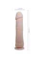 The Big Realístico Con Vibración Natural - Comprar Vibrador realista Baile - Vibradores realísticos (4)