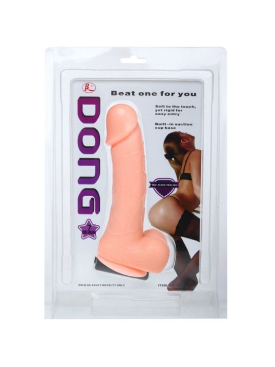 Dong Dildo Realístico Vibración & Rotación 20 cm - Comprar Vibrador realista Baile - Dildos anales (5)