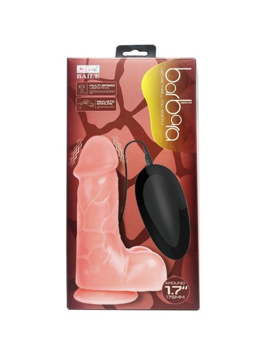 Vibrador Realístico Barbara Natural - Comprar Vibrador realista Baile - Vibradores realísticos (8)