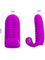 Pretty Love Abbott Dedal Estimulador - Comprar Dedo vibrador Pretty Love - Vibradores de dedo (3)