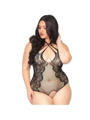 Leg Avenue Teddy Con Abertura 1X/2X - Comprar Body sexy Leg Avenue - Bodys sexys (3)