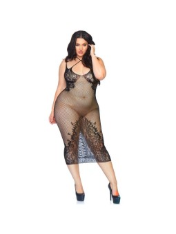 Leg Avenue Vestido En Cuerpo De Red 1X/2X - Comprar Bodystocking sexy Leg Avenue - Redes catsuits (1)