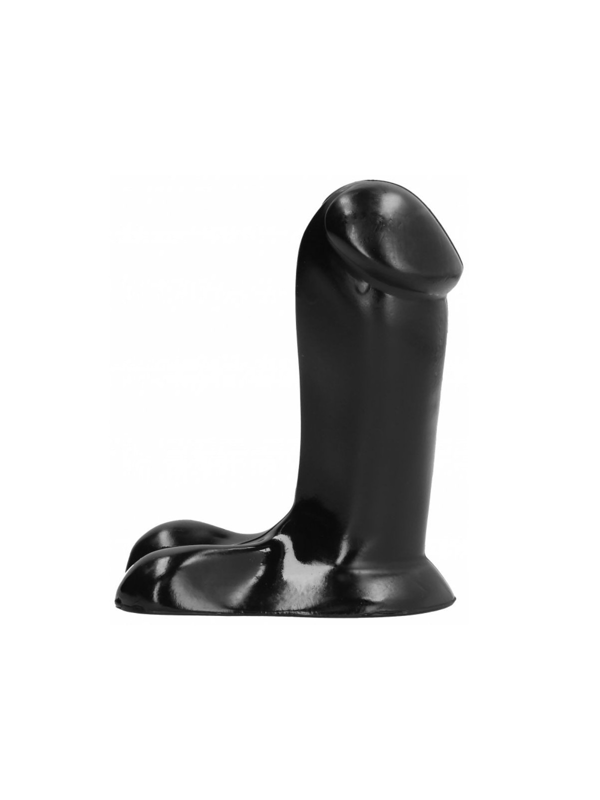 All Black Dildo Realístico 14 cm - Comprar Dildo realista All Black - Dildos sin vibración (1)