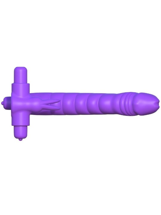 Fantasy C-Ringz Anillo Doble Penetración Con Rabbit - Comprar Arnés dildo sexual Fantasy C-Ringz - Arneses sexuales (2)