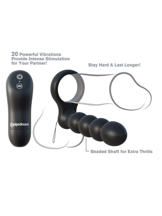 Fantasy C-Ringz Anillo Control Remoto Doble Penetración - Comprar Arnés dildo sexual Fantasy C-Ringz - Arneses sexuales (3)