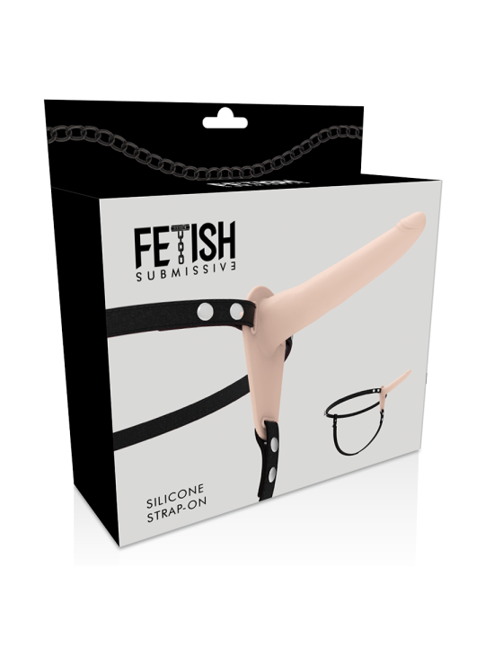 Fetish Submissive Arnés Silicona 15 cm - Comprar Arnés dildo sexual Fetish Submissive - Arneses sexuales (4)