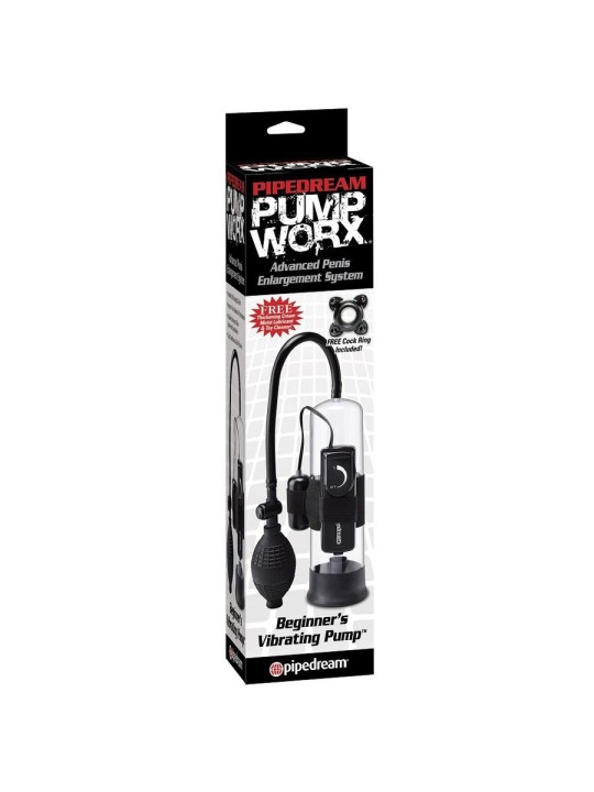 Pump Worx Bomba De Succión Vibradora Para Principiantes - Comprar Bomba vacío pene Pump Worx - Bombas de vacío pene (2)