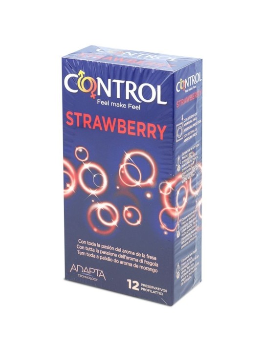 Control Adapta Fresa - Comprar Condones de sabor Control - Preservativos de sabores (1)