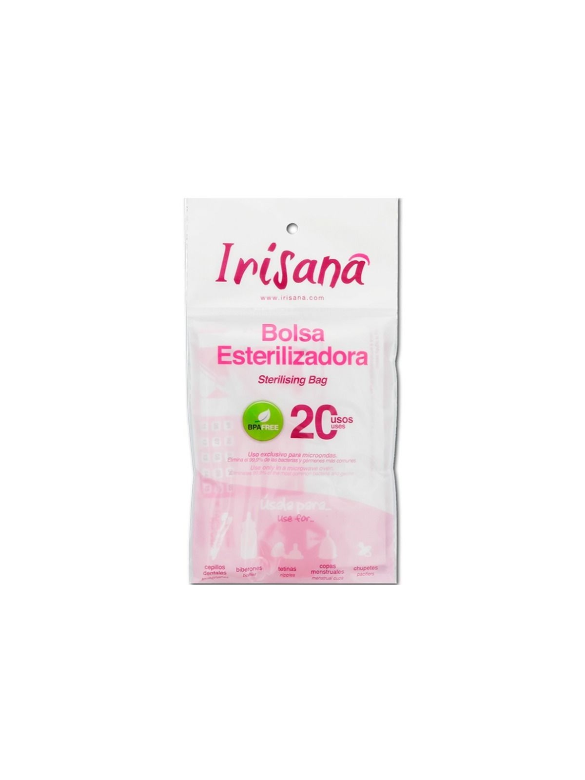 Irisana Bolsa Esterilizadora - Comprar Limpiador juguetes Iriscup - Limpiadores de juguetes sexuales (1)