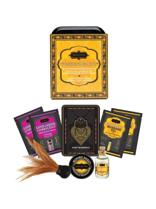 Kamasutra Weekender Tin Kit - Comprar Kit masaje erótico Kamasutra - Kits de masaje erótico (1)