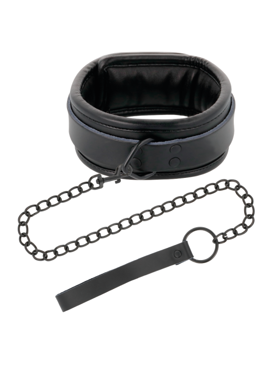 Darkness Collar Con Cadena Negro - Comprar Collar BDSM Darkness - Collares BDSM (1)