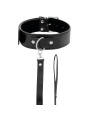 Darkness Collar De Postura Con Cadena Leather - Comprar Collar BDSM Darkness - Collares BDSM (1)