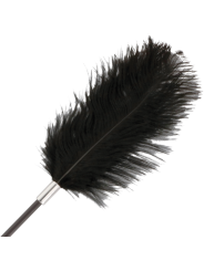 Darkness Fusta Con Pluma Love Negro 56 cm - Comprar Fusta sexual Darkness - Fustas eróticas (2)