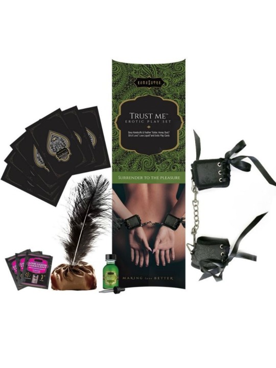 Kamasutra Trust Me Kit Erótico - Comprar Kit bondage y BDSM Kamasutra - Kits bondage & BDSM (2)