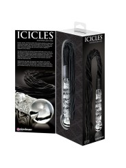 Icicles Number 38 Masajeador De Vidrio - Comprar Látigo sexual Icicles - Látigos sexuales (4)