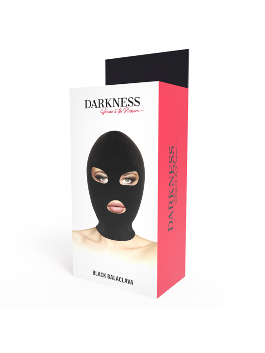 Darkness BDSM Máscara Sumisión Boca & Ojos Negro - Comprar Máscara erótica Darkness - Máscaras eróticas (2)