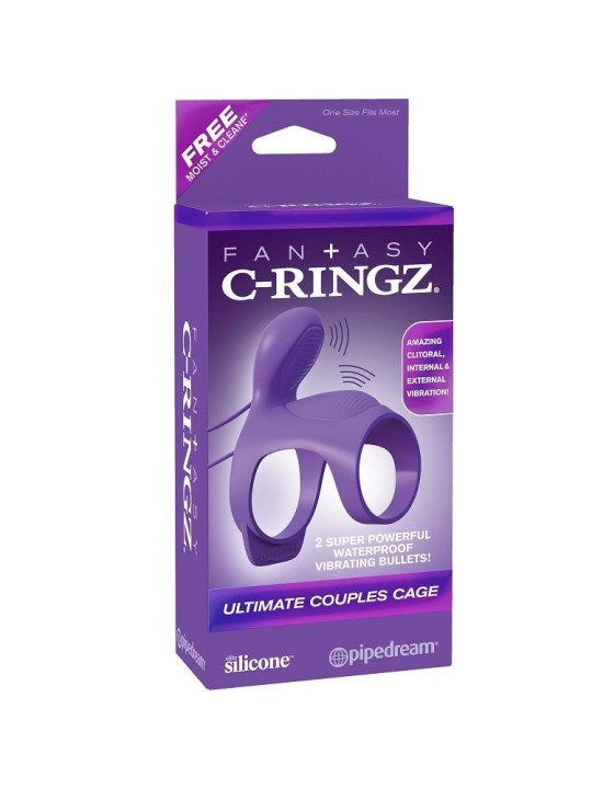 Fantasy C-Ringz Anillo Ultimate Cage - Comprar Anillo vibrador pene Fantasy C-Ringz - Anillos vibradores pene (4)