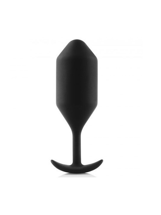 B-Vibe Snug Plug Anal 4 Negro - Comprar Plug anal B-Vibe - Plugs anales (1)