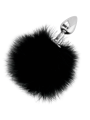 Darkness Extra Buttplug Anal Con Cola Negro 7 cm - Comprar Plug anal Darkness - Plugs anales (1)