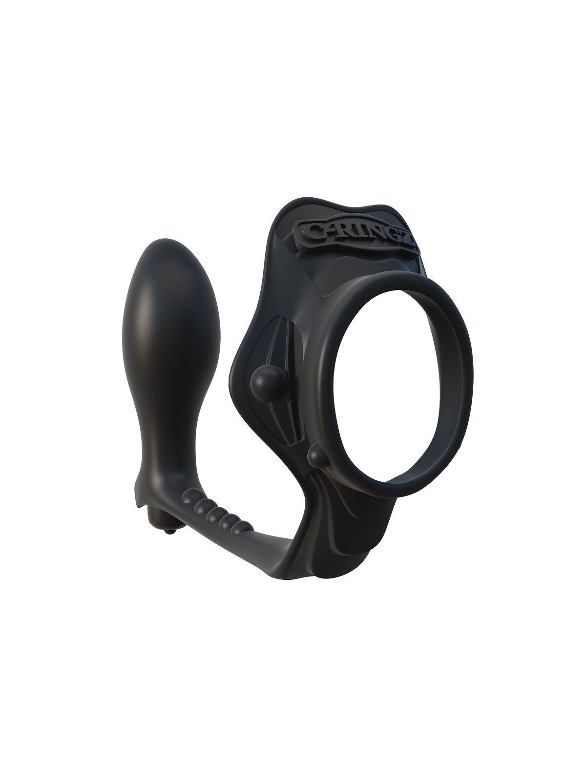 Fantasy C-Ringz Rock Hard Anillo Potenciador Con Plug Anal - Comprar Anillo silicona pene Fantasy C-Ringz - Estimuladores prostá