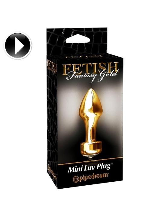 Fetish Fantasy Gold Mini Plug - Comprar Plug anal Fetish Fantasy - Plugs anales (3)