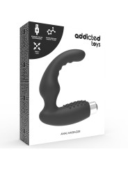 Addicted Toys Vibrador Prostático Recargable Negro - Comprar Estimulador próstata Addicted Toys - Estimuladores prostáticos (4)