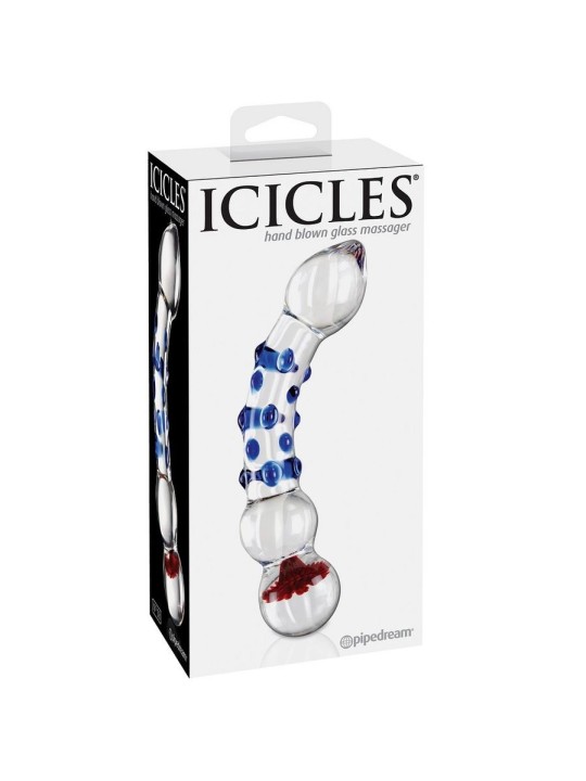 Icicles Number 18 Masajeador De Vidrio - Comprar Dildo anal Icicles - Dildos anales (4)
