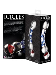 Icicles Number 18 Masajeador De Vidrio - Comprar Dildo anal Icicles - Dildos anales (3)