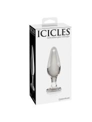 Icicles Number 26 Masajeador De Vidrio - Comprar Plug anal Icicles - Plugs anales (3)