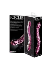 Icicles Número 55 Masajeador De Vidrio - Comprar Dildo realista Icicles - Dildos sin vibración (2)