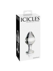 Icicles Number 25 Masajeador De Vidrio - Comprar Plug anal Icicles - Plugs anales (2)