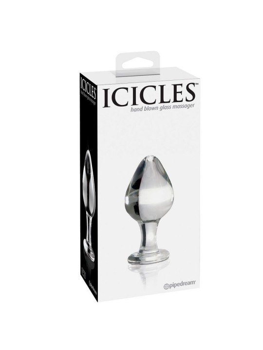 Icicles Number 25 Masajeador De Vidrio - Comprar Plug anal Icicles - Plugs anales (2)