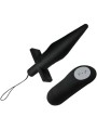 Baile Butt Plug Anal Con Vibración Negro - Comprar Plug anal Baile - Plugs anales (2)