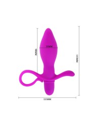 Pretty Love Flirtation Vibrador Taylor - Comprar Plug anal Pretty Love - Plugs anales (3)