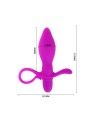 Pretty Love Flirtation Vibrador Taylor - Comprar Plug anal Pretty Love - Plugs anales (3)