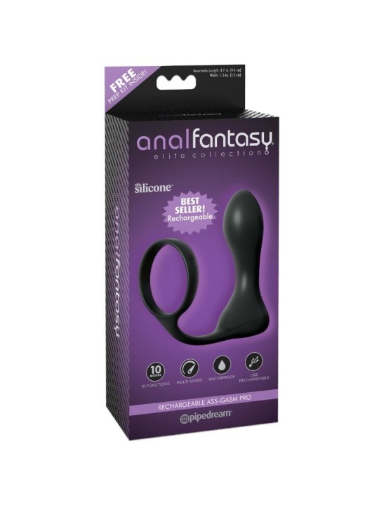 Anal Fantasy Elite Ass-Gasm Pro Recargable - Comprar Estimulador próstata Anal Fantasy Series - Estimuladores prostáticos (3)