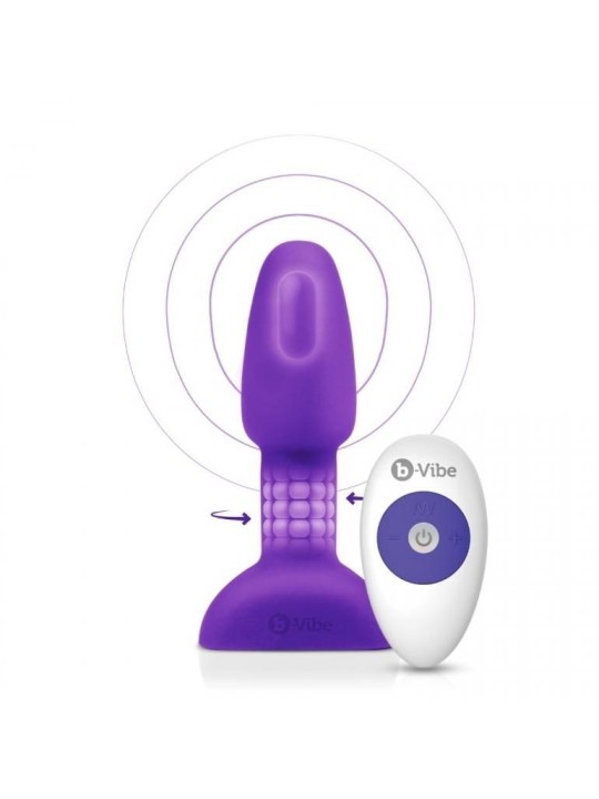 B-Vibe Rimming Control Remoto Anal Plug Petite - Comprar Plug anal B-Vibe - Plugs anales (2)