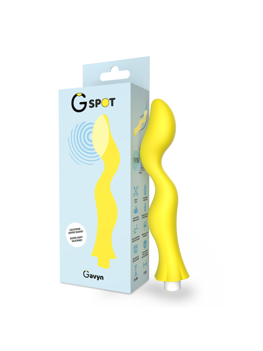 G-Spot Gavyn Vibrador Punto G Amarillo - Comprar Vibrador punto G G-Spot - Vibradores punto G (3)