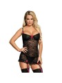 Subblime Chemise Con Liguero & Lacitos - Comprar Camisón sexy Subblime - Camisones sexys (1)