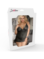 Subblime Queen Plus Set Top & Panties De Tirantas - Comprar Conjunto sexy 2 pzas Subblime - Conjuntos eróticos 2 piezas (4)