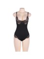 Subblime Queen Plus Teddy Con Transparencias & Flecos - Comprar Body sexy Subblime - Bodys sexys (1)