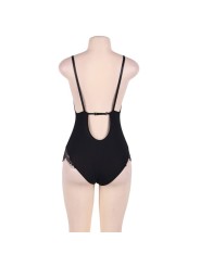 Subblime Queen Plus Teddy Con Transparencias & Flecos - Comprar Body sexy Subblime - Bodys sexys (3)