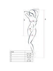 Passion Woman Bs026 Bodystocking Estilo Vestido Única - Comprar Bodystocking sexy Passion - Redes catsuits (2)